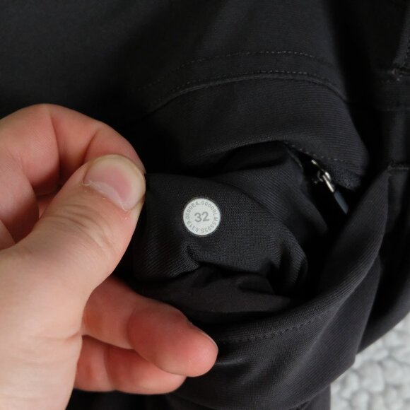 Lululemon Pants Mens 32 Gray Slim Fit ABC Tech Stretch Casual Commuter Golf - Picture 9 of 11